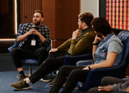 Men's talking
