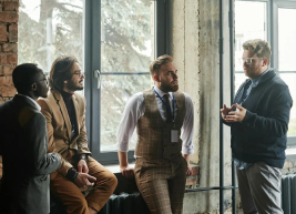 Men's talking